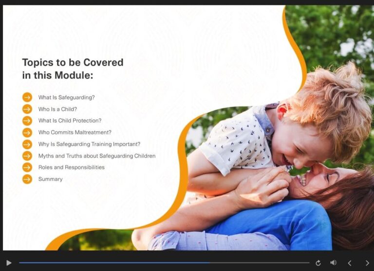 Child Protection and Safeguarding Training