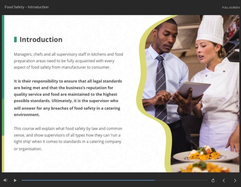Food Safety Introduction