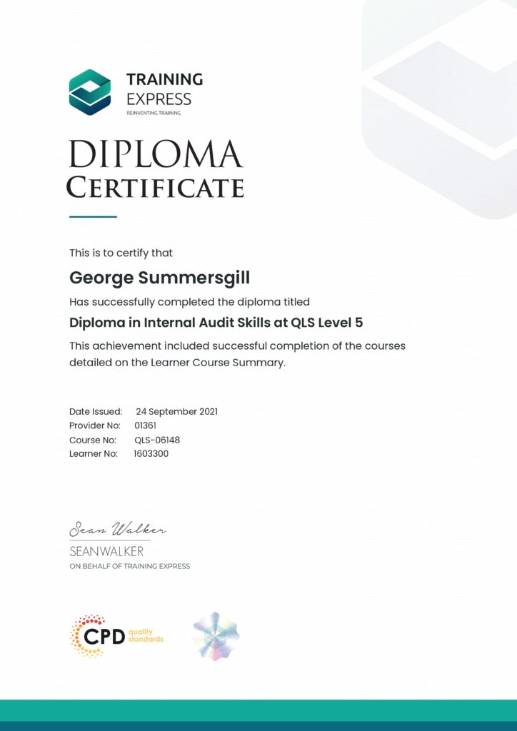 Real Estate Agent Course Certificate