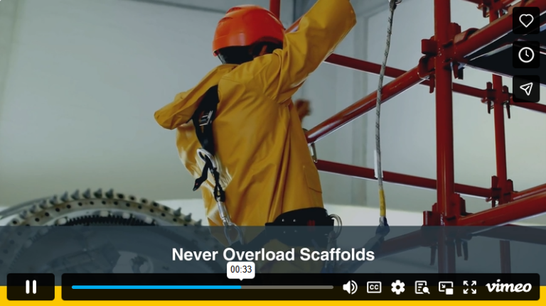 3.3 Working Safely on Suspended and Mobile Scaffolds